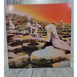 Vintage Led Zeppelin Houses Of The Holy 1973 Atlantic Records SD 7255 Vinyl LP